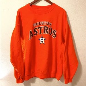 Houston Astros Burnt Orange Sweater